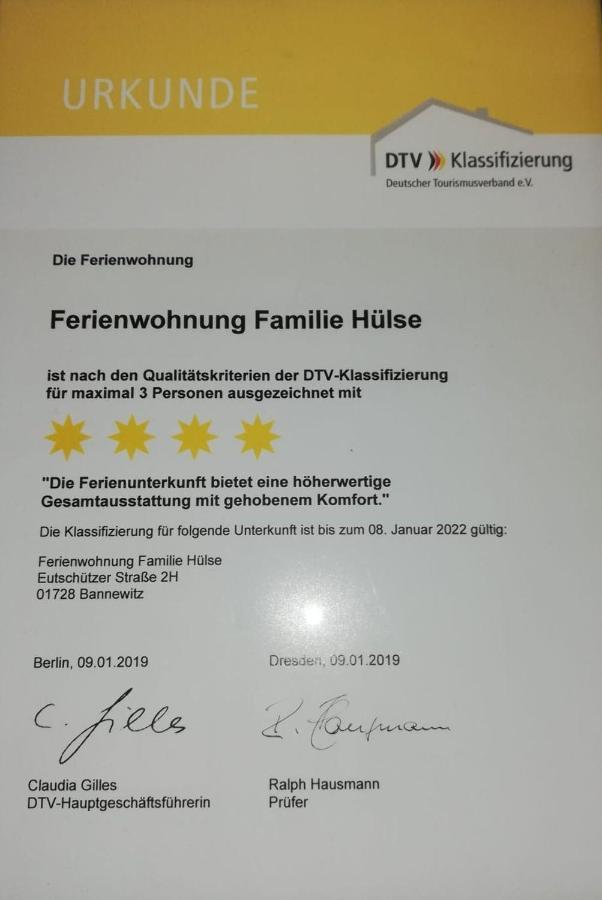 Ferienwohnung Familie Hulse Bannewitz Esterno foto